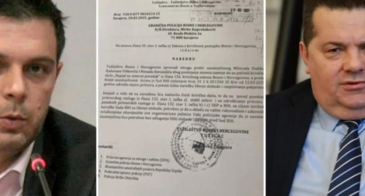 Zakašnjela (re)akcija: Tužilaštvo BiH naredilo hapšenje Stevandića dan nakon što se vratio iz Srbije